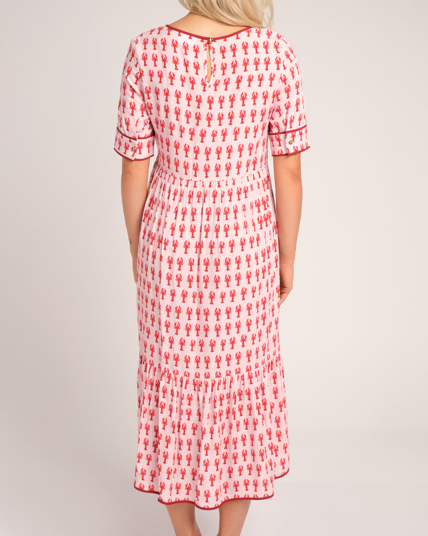 RUBY MAXI DRESS - LOBSTERS