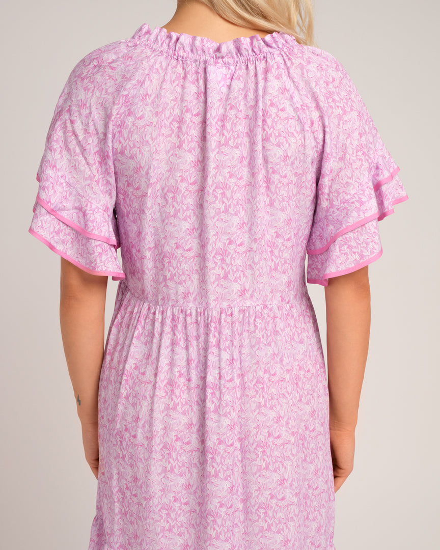 SIENNA MIDI DRESS - PINK